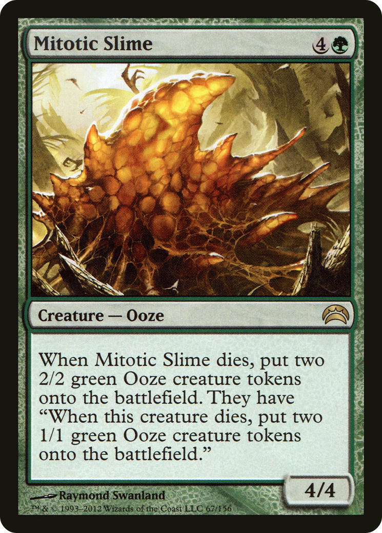 Image of Mitotic Slime (PC2-067) - Planechase 2012 Foil