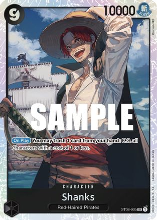 Image of Shanks (ST08-005) - Starter Deck 8: Monkey.D.Luffy Foil