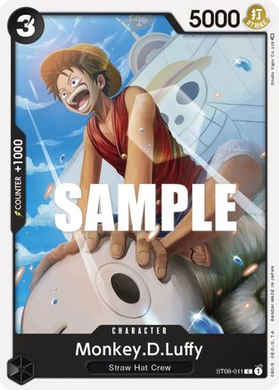 Image of Monkey.D.Luffy (011) (ST08-011) - Starter Deck 8: Monkey.D.Luffy