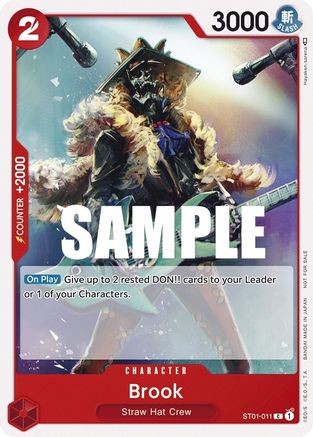 Image of Brook (Tournament Pack Vol. 4) (ST01-011) - One Piece Promotion Cards