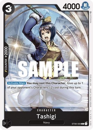 Image of Tashigi (Tournament Pack Vol. 4) (ST06-006) - One Piece Promotion Cards