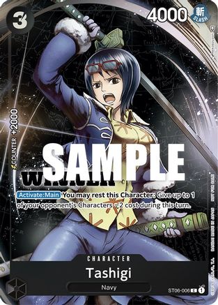 Image of Tashigi (Winner Pack Vol. 4) (ST06-006) - One Piece Promotion Cards Foil