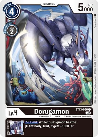 Image of Dorugamon (BT13-066) - Versus Royal Knights