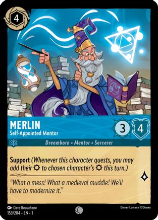 Image of Merlin - Self-Appointed Mentor (153/204) - The First Chapter