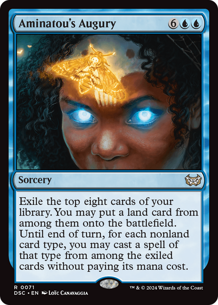 Image of Aminatou's Augury (DSC-071) - Duskmourn: House of Horror Commander