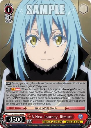 Image of A New Journey, Rimuru (TSK/S101-E050 R) - That Time I Got Reincarnated as a Slime Vol.3