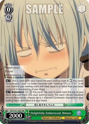 Image of Delightfully Embarrassed, Rimuru (TSK/S101-E025 RR) - That Time I Got Reincarnated as a Slime Vol.3