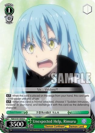 Image of Unexpected Help, Rimuru (TSK/S101-E036 C) - That Time I Got Reincarnated as a Slime Vol.3