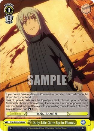 Image of Daily Life Gone Up in Flames (TSK/S101-E021 U) - That Time I Got Reincarnated as a Slime Vol.3