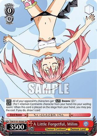 Image of A Little Forgetful, Milim (SR) (TSK/S101-E056S SR) - That Time I Got Reincarnated as a Slime Vol.3