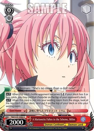 Image of A Marionette Fallen to the Scheme, Milim (TSK/S101-E064 C) - That Time I Got Reincarnated as a Slime Vol.3