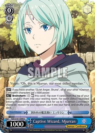 Image of Captive Wizard, Mjurran (TSK/S101-E090 C) - That Time I Got Reincarnated as a Slime Vol.3