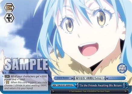 Image of To the Friends Awaiting His Return (TSK/S101-E099 CC) - That Time I Got Reincarnated as a Slime Vol.3