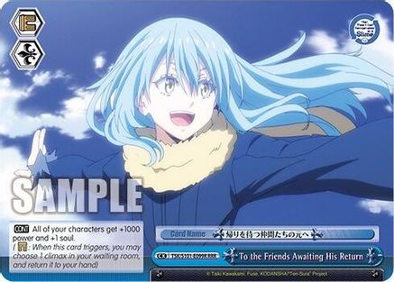 Image of To the Friends Awaiting His Return (RRR) (TSK/S101-E099R RRR) - That Time I Got Reincarnated as a Slime Vol.3