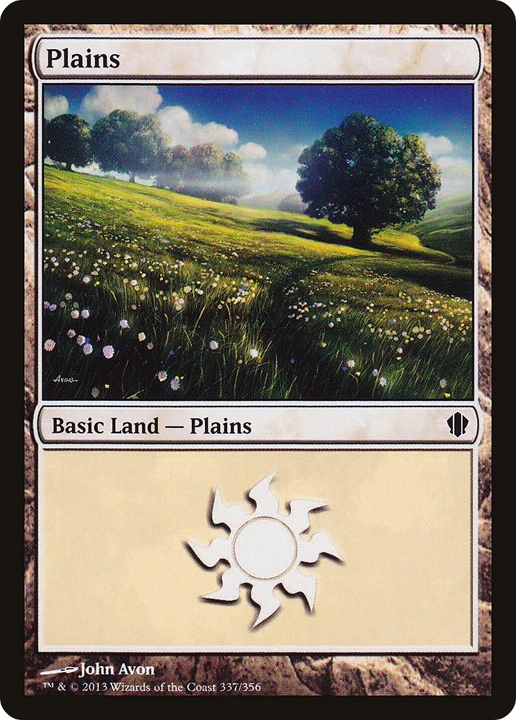 Image of Plains (337) (C13-337) - Commander 2013