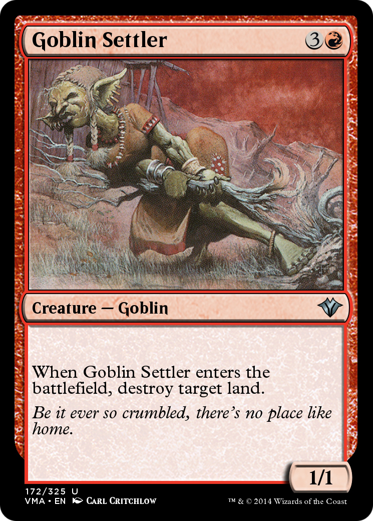 Image of Goblin Settler (VMA-172) - Vintage Masters