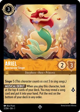 Image of Ariel - Spectacular Singer (2/204) - The First Chapter