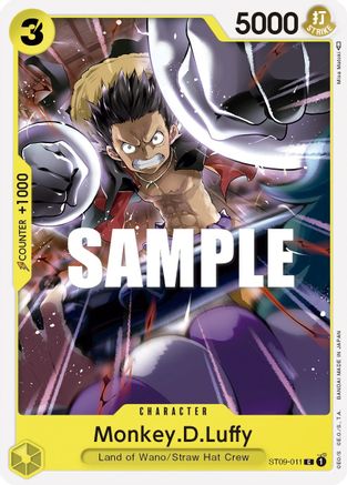 Image of Monkey.D.Luffy (ST09-011) - Starter Deck 9: Yamato