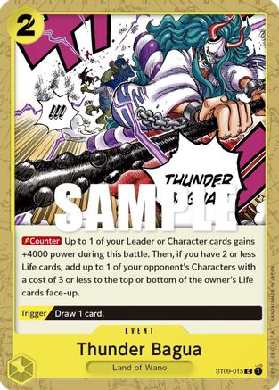 Image of Thunder Bagua (ST09-015) - Starter Deck 9: Yamato
