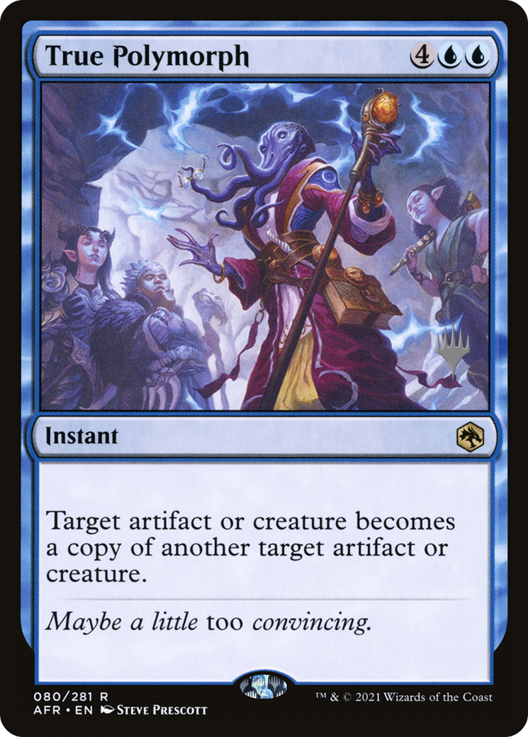 Image of True Polymorph (PPAFR-080) - Adventures in the Forgotten Realms Promos Foil