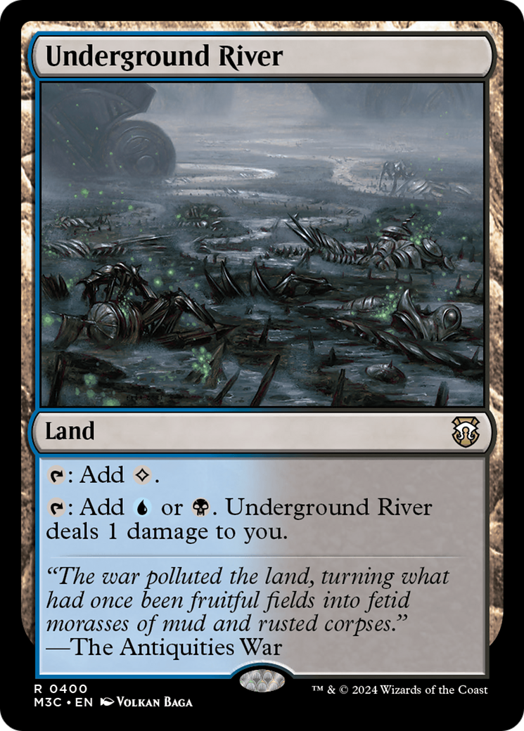 Image of Underground River (M3C-400) - Modern Horizons 3 Commander