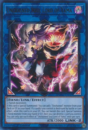 Image of Unchained Soul Lord of Yama (DUNE-EN049) - Duelist Nexus 1st Edition