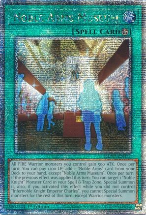 Image of Noble Arms Museum (Quarter Century Secret Rare) (DUNE-EN057) - Duelist Nexus 1st Edition