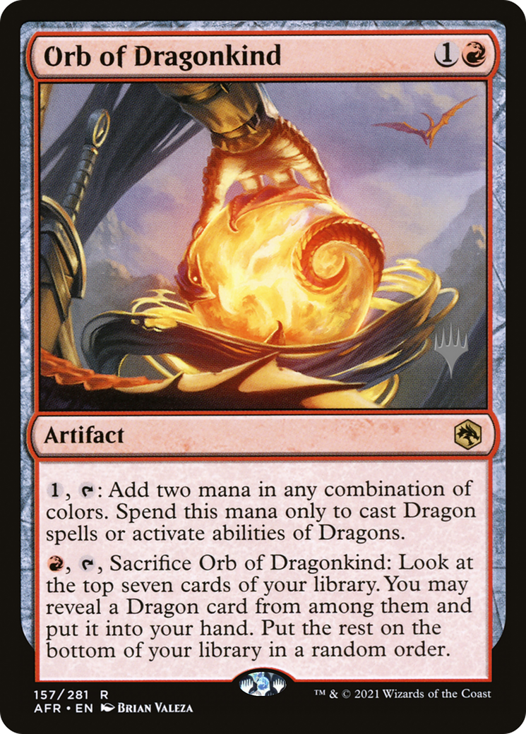Image of Orb of Dragonkind (PPAFR-157) - Adventures in the Forgotten Realms Promos