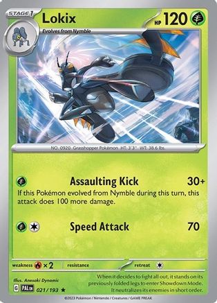 Image of Lokix 021/193  Deck Exclusives - Rare
