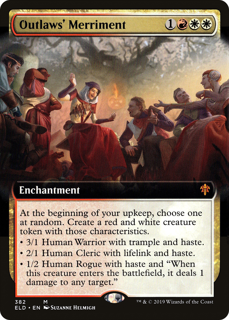 Image of Outlaws' Merriment (Extended Art) (ELD-382) - Throne of Eldraine: (Extended Art)