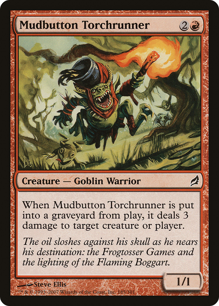 Image of Mudbutton Torchrunner (LRW-185) - Lorwyn