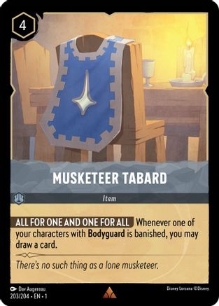 Image of Musketeer Tabard (203/204) - The First Chapter