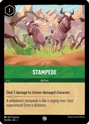 Image of Stampede (96/204) - The First Chapter Cold Foil