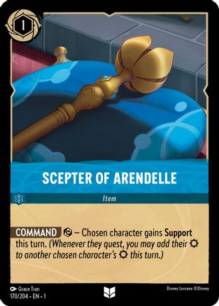 Image of Scepter of Arendelle (170/204) - The First Chapter Cold Foil