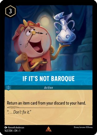 Image of If It's Not Baroque (162/204) - The First Chapter