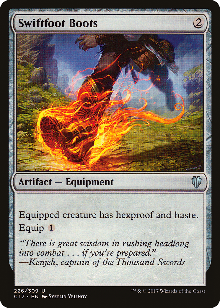 Image of Swiftfoot Boots (C17-226) - Commander 2017