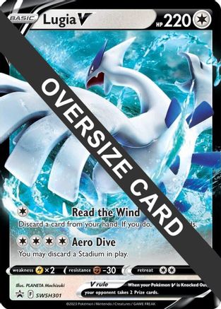 Image of Lugia V SWSH301  - Holofoil Jumbo Cards - Promo