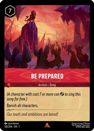 Image of Be Prepared (128/204) - The First Chapter Cold Foil