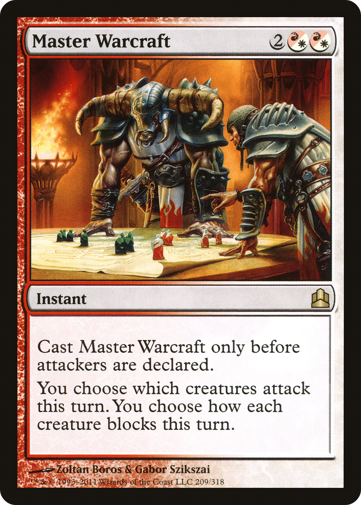 Image of Master Warcraft (CMD-209) - Commander 2011