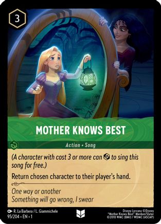 Image of Mother Knows Best (95/204) - The First Chapter Cold Foil