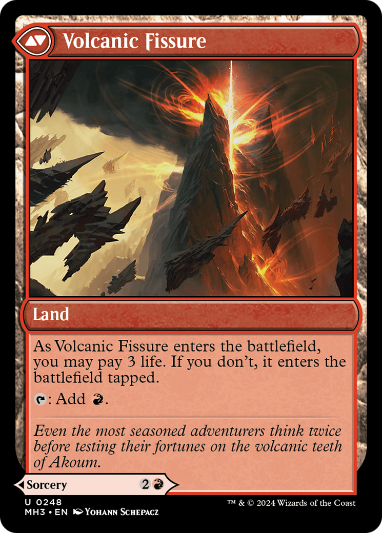 Image of Sundering Eruption (MH3-248) - Modern Horizons 3