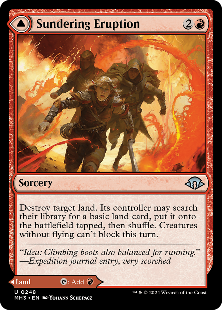 Image of Sundering Eruption (MH3-248) - Modern Horizons 3