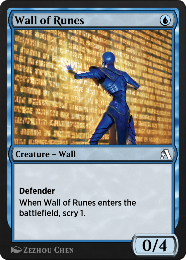 Image of Wall of Runes (ANB-037) - Arena Beginner Set