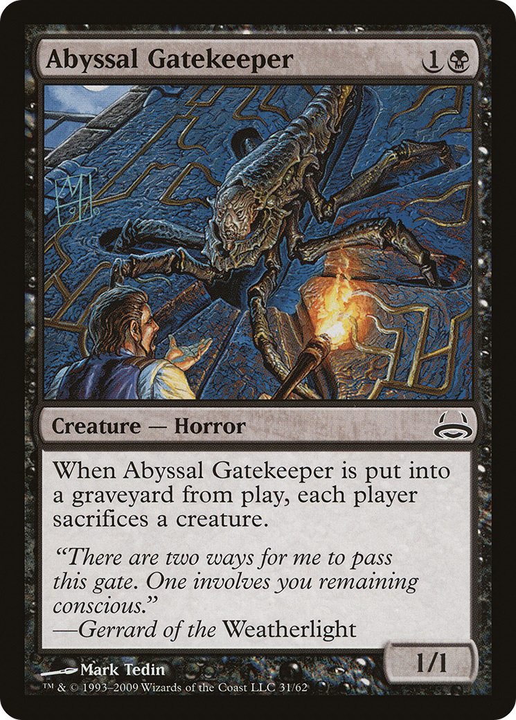 Image of Abyssal Gatekeeper (DDC-031) - Duel Decks: Divine vs. Demonic