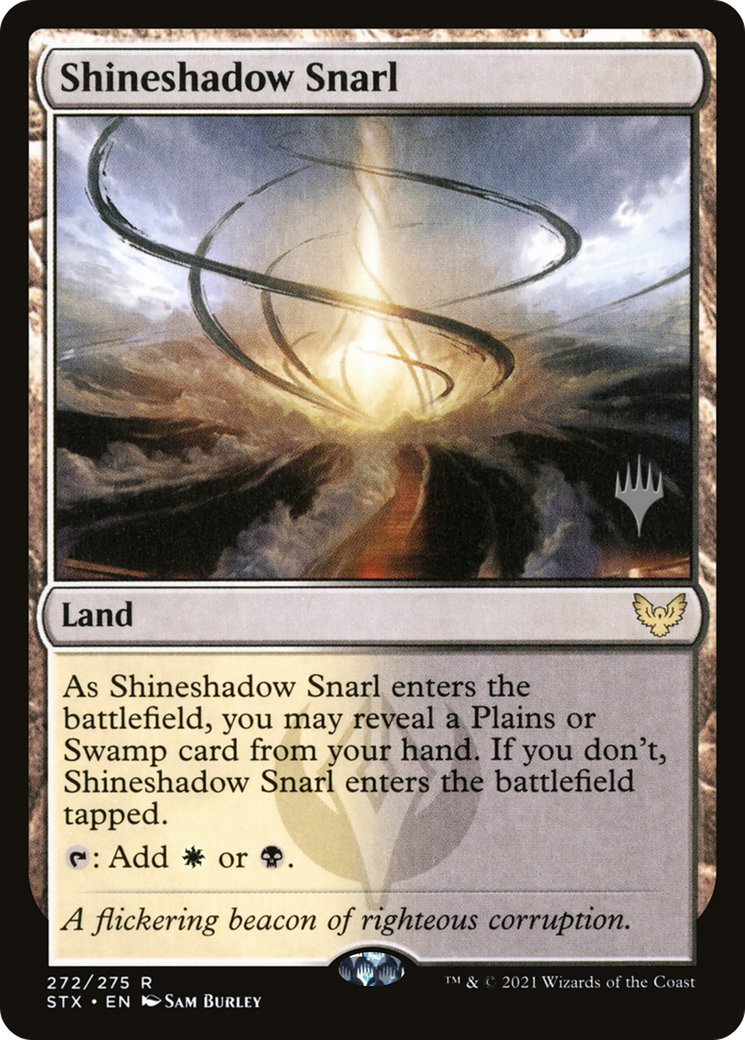 Image of Shineshadow Snarl (PPSTX-272) - Strixhaven: School of Mages Promos Foil