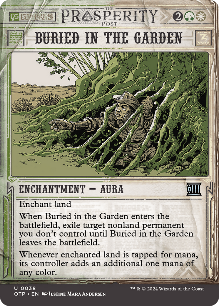 Image of Buried in the Garden (OTP-038) - Breaking News: (Showcase) (Borderless)