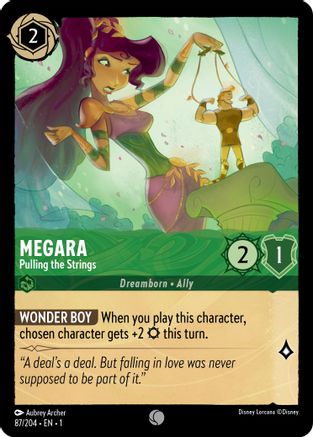 Image of Megara - Pulling the Strings (87/204) - The First Chapter Cold Foil