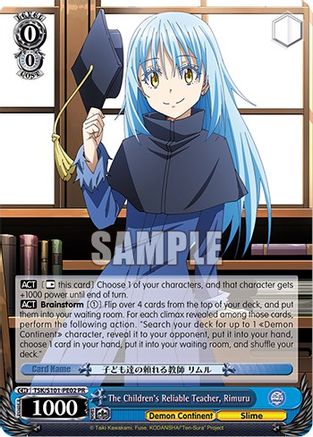 Image of The Children's Reliable Teacher, Rimuru (TSK/S101-PE02) - That Time I Got Reincarnated as a Slime Vol.3