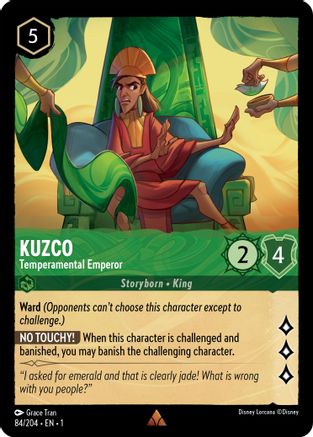 Image of Kuzco - Temperamental Emperor (84/204) - The First Chapter
