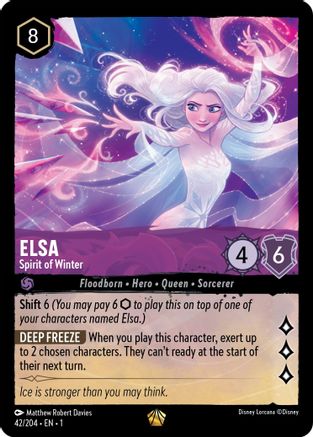Image of Elsa - Spirit of Winter (42/204) - The First Chapter
